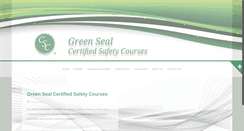 Desktop Screenshot of greensealsafety.com